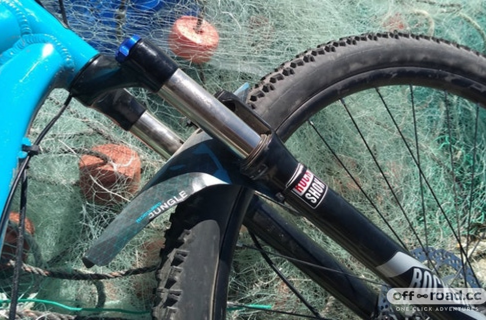 RideGuard produce OceanX mudguard made completely from recycled